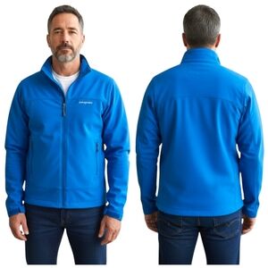 Patagonia Adze Jacket Men’s XL Polartec Windbloc Soft Shell Blue F303